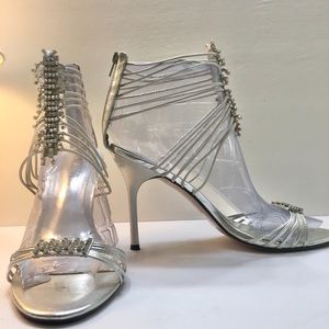 Wild Rose, Silver, 8.5, Shoes